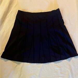 Athleta Women's Navy Blue Side Zip Wear About Athletic Skort Size 12
